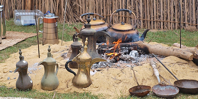 Arab Coffee,  Festival of Falconry