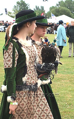 Sights from the  Festival of Falconry