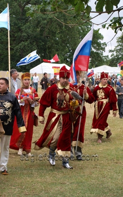 Rusian falconers,  Festival of Falconry